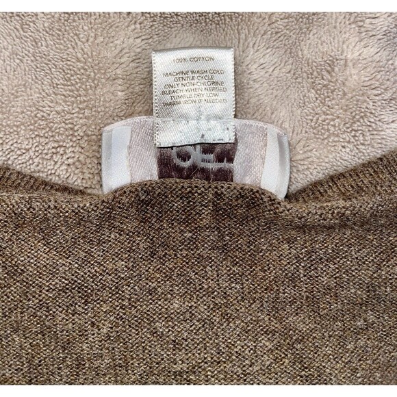 Ann Taylor Loft Women’s Brown Size medium Sweater With Front Pockets. - Picture 6 of 6